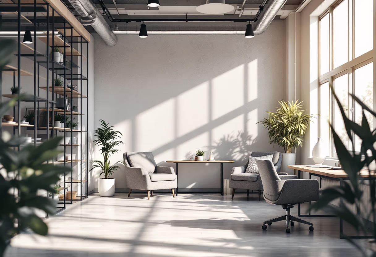 [background image] image of office space (for an aviation service)